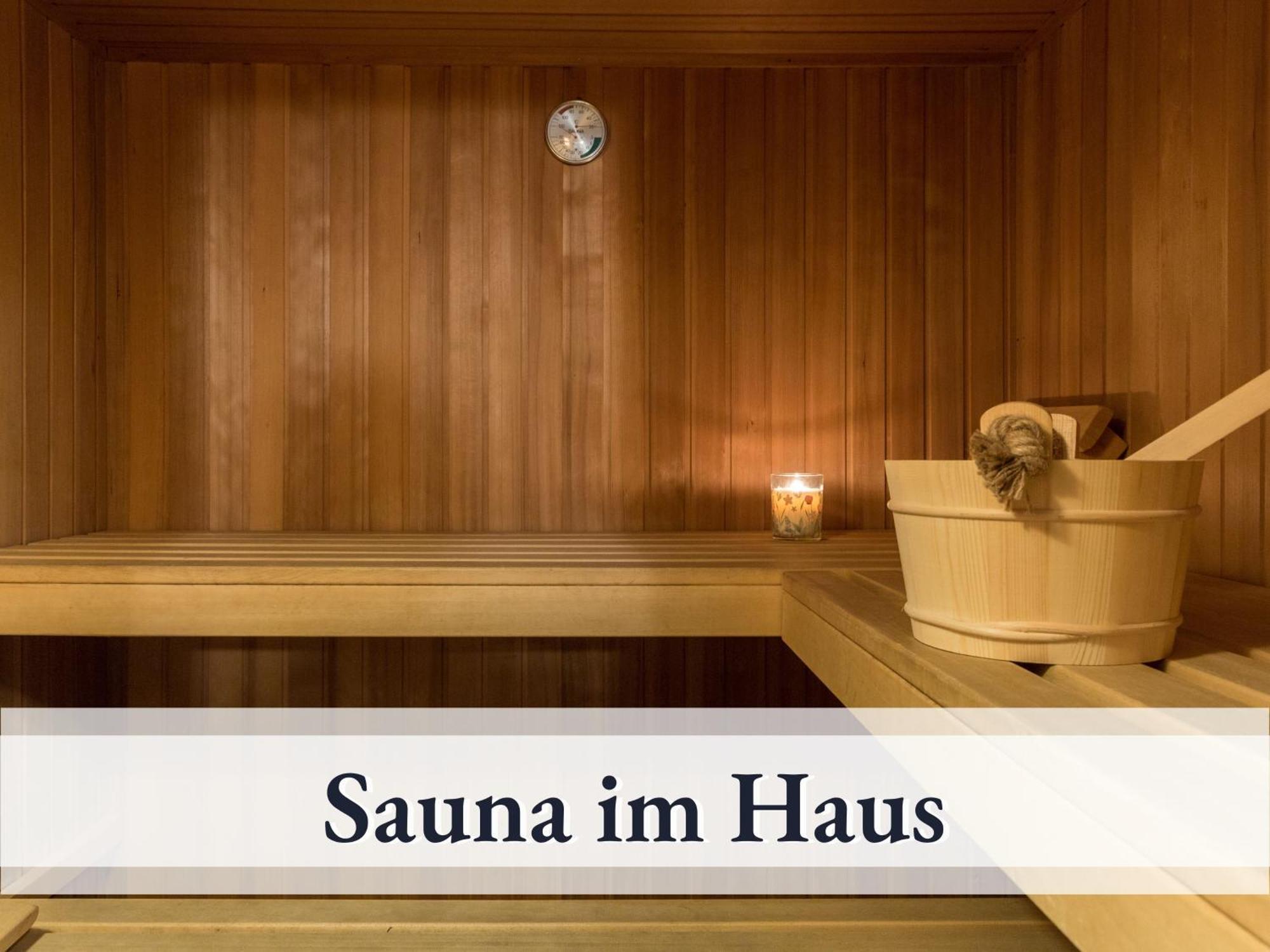 Blumenvilla 1 Mit Begehbarer Dusche, Sauna Und Garten Schneverdingen Bagian luar foto